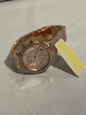 MICHAEL KORS PARKER LADIES CHRONOGRAPH WATCH ROSE GOLD STAINLESS STEEL RRP-£269 (DELIVERY ONLY)