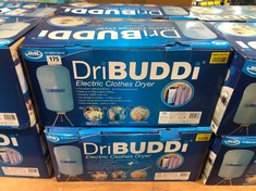 4 X DRI-BUDDY ELECTRIC CLOTHES DRYER - TOTAL RRP £320 (DELIVERY ONLY)