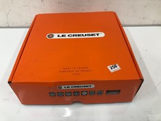 LE CREUSET WOK WITH GLASS LID (DELIVERY ONLY)