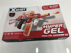 4 X ASSORTED TOYS TO INCLUDE ZURU XSHOT HYPER GEL TRACE FIRE (DELIVERY ONLY)