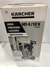 KARCHER HD4/10X HIGH PRESSURE CLEANER PROFESSIONAL - RRP £349 (DELIVERY ONLY)