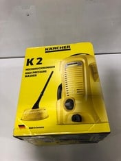 2 X KARCHER K2 PRESSURE WASHER - TOTAL RRP £240 (DELIVERY ONLY)