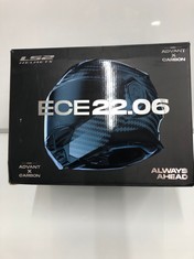 LS2 HELMETS ALWAYS AHEAD ADVANT X CARBON FF901 MOTORCYCLE HELMET (DELIVERY ONLY)
