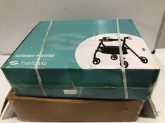 2 X ASSORTED ITEMS TO INCLUDE HELAVO ROLLATOR - MODEL NO. H1050 (DELIVERY ONLY)