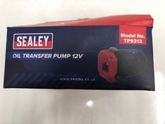 7 X SEALEY OIL TRANSFER PUMP 12V MODEL NO-TP9312 - TOTAL RRP £210 (DELIVERY ONLY)