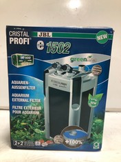 CRISTAL PROFI E-1502 GREENLINE TANK FILTER RRP £190 (DELIVERY ONLY)