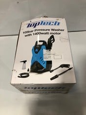 TOPTECH 135BAR PRESSURE WASHER TO INCLUDE TOPTECH 105BAR PRESSURE WASHER - TOTAL RRP £180 (DELIVERY ONLY)