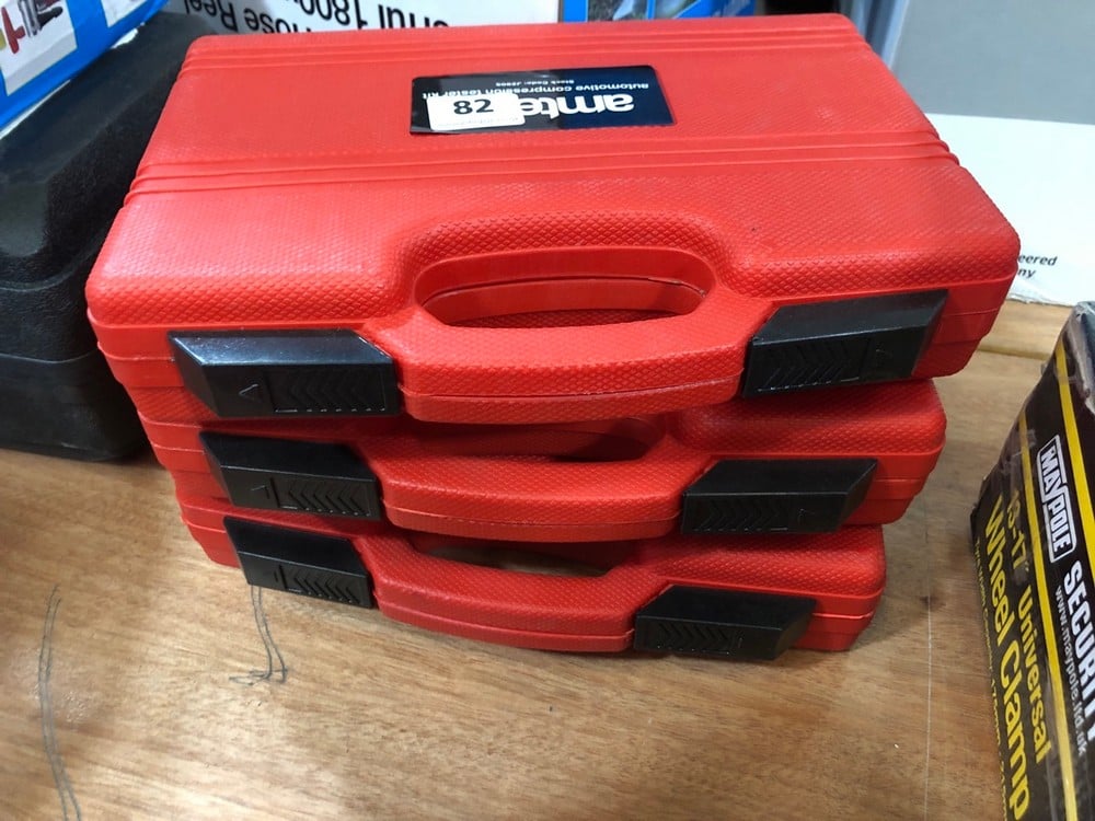 John Pye Auctions 3 X AMTECH AUTOMOTIVE COMPRESSION TESTER KIT