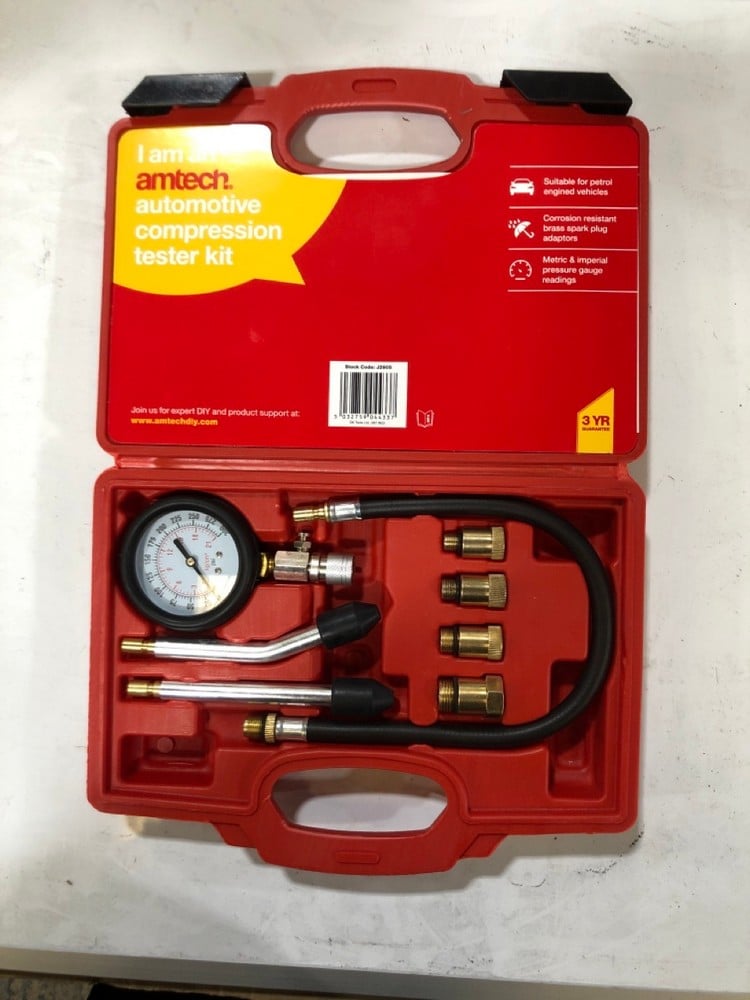 John Pye Auctions 3 X AMTECH AUTOMOTIVE COMPRESSION TESTER KIT