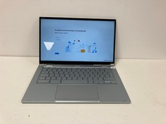 ASUS CHROMEBOOK C433T 50 GB LAPTOP (ORIGINAL RRP - €350.00) IN SILVER. (WITH CHARGER - NO BOX, MINOR DAMAGE TO OUTER CASING). INTEL CORE M3-8100Y, 8 GB RAM, 13.73" SCREEN [JPTZ5359].