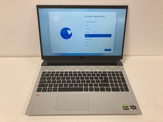 DELL G15 5000 5515 256GB SSD LAPTOP (ORIGINAL RRP - €734,00) IN GREY: MODEL NO P105F004 (WITH CHARGER. NO BOX, QWERTY KEYBOARD. CONTAINS THE Ñ). AMD RYZEN 5 5600H, 8GB RAM, 15.6" SCREEN, NVIDIA GEFOR