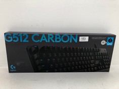 KEYBOARD LOGITECH G512 CARBON BLACK ( THERE ARE TWO BROKEN KEYS ) - LOCATION 6A.