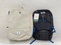 2 X BACKPACKS OF DIFFERENT BRANDS INCLUDING OSPREY BRAND - LOCATION 51A.