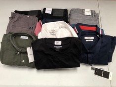 10 X JACK & JONES CLOTHING VARIOUS STYLES AND SIZES INCLUDING WHITE SHIRT SIZE L - LOCATION 16A.