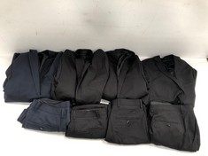 8 X JACK AND JONES SUITS INCLUDING BLUE TROUSERS SIZE 50 -LOCATION 52B.