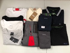 10 X HUGO BOSS CLOTHING VARIOUS SIZES INCLUDING JUMPER SIZE L - LOCATION 24B.