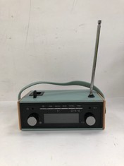ROBERTS - PORTABLE RADIO (BLUETOOTH, DAB+/FM, BLUE COLOUR (WITHOUT CHARGER) - LOCATION 50A.