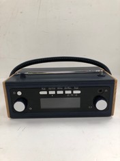 ROBERTS RAMBLER BT STEREO - PORTABLE RADIO, DAB+/FM/BLUETOOTH, NAVY BLUE (NO CHARGER) - LOCATION 50A.