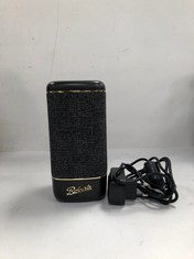 ROBERTS BEACON 335 - PORTABLE BLUETOOTH SPEAKER, RECHARGEABLE, 15-HOUR BATTERY LIFE, TWO PASSIVE BASS RADIATORS, BASS AMPLIFIER, EQUALISER, STEREO PAIRING, CARBON BLACK - LOCATION 46A.