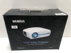 WIMIUS 1080P VIDEO PROJECTOR - LOCATION 14C.