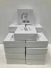 20 X HEADPHONES WITH WIRELESS CHARGING CASE WHITE - LOCATION 7C.