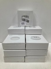 15 X HEADPHONES WITH WIRELESS CHARGING CASE WHITE - LOCATION 7C.
