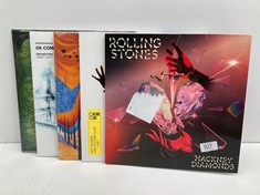 5 X DIFFERENT ARTISTS VINYLS INCLUDING ROLLING STONES LOCATION 20C.