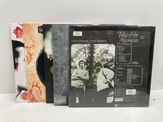5 X DIFFERENT VINYL ARTISTS INCLUDING RED HOT CHILI PEPPERS LOCATION 16C.