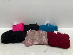 6 X VARIOUS WOMEN'S CLOTHING DIFFERENT MODELS INCOUYE BLACK DRESS SIZE M - LOCATION 12 C.