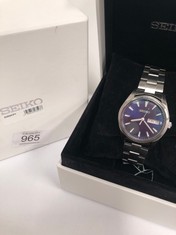 SEIKO MEN'S ANALOGUE JAPANESE QUARTZ WATCH WITH STAINLESS STEEL STRAP SUR341P1.