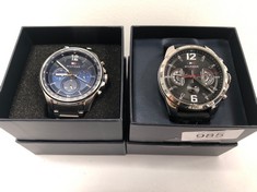 2 X TOMMY HILGIGER WATCHES INCLUDING MODEL TH-320-1-14-2380-2202BLK.