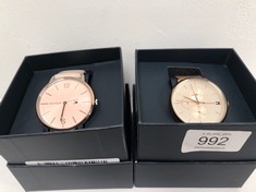 2 X TOMMY HILGIGER WATCHES INCLUDING MODEL TH-320-1-20-2538.