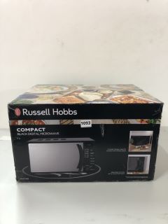 RUSSELL HOBBS COMPACT BLACK DIGITAL MICROWAVE