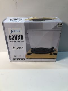 JAM SOUND ALL IN ONE TURNTABLE