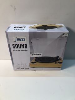 JAM SOUND ALL IN ONE TURNTABLE