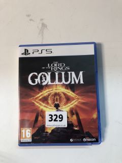 THE LORD OF THE RINGS GOLLUM GAME FOR PS5