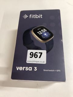 FITBIT VERSA 3 SMARTWATCH + GPS
