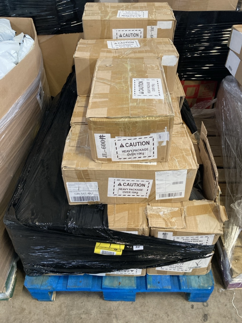 1 X PALLET OF DUMBBELL WEIGHTS
