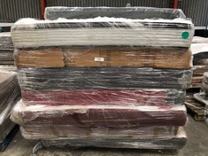 8 X MATTRESSES OF DIFFERENT MODELS AND SIZES (MAY BE BROKEN OR STAINED).