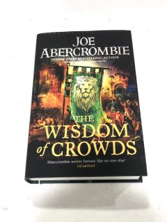 1X PALLET  OF HARDBACK BOOKS TO INCLUDE THE BEST OF MATT AND JOE ABERCROMBIE THE WISDOM OF CROWDS APPROX RRP £500