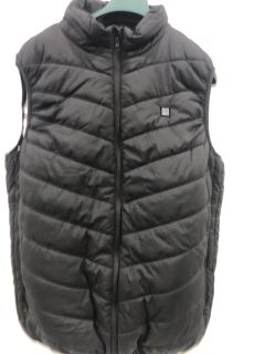1X CAGE OF ASSORTED MENS / WOMENS CLOTHES TO INCLUDE PADDED HEATED BODY WARMER AND WOMEN FLEECE LINED JOGGERS APPROX RRP £500 (CAGE NOT INCLUDED)