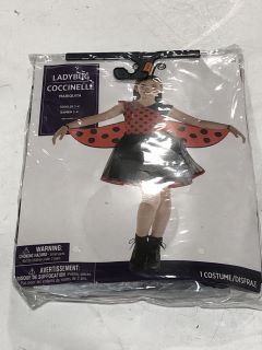 A PALLET OF ASSORTED KIDS FANCY DRESS COSTUMES  TO INCLUDE LADYBUG COCCINELLE AND SKULL PIRATE COSTUME APPROX RRP £600