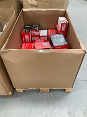 PALLET OF BREMBO AUTOMOTIVE RELATED ITEMS.