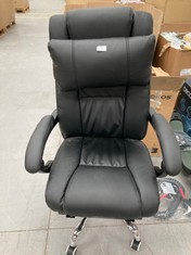 OFFICE CHAIR SONGMICS OBG71BV1 BLACK (MAY BE BROKEN OR INCOMPLETE).