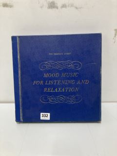 MOOD MUSIC FOR LISTENING AND RELAXATION VINYL