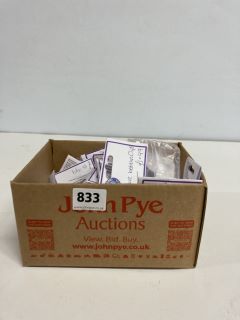 BOX OF ASSORTED SEWING MACHINE PARTS