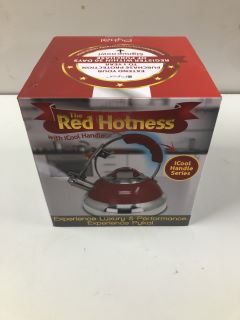PYKAL THE RED HOTNESS WITH ICOOL HANDLE 2.7LITERS WHISTLING KETTLE (SEALED)