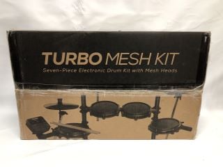 ALESIS TURBO MESH KIT SEVEN PIECE ELECTRONIC DRUM KIT WITH MESH HEADS RRP: £299.00