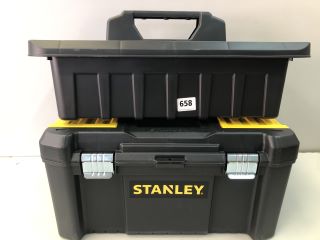 2 X ITEMS INC STANLEY TOOL BOX