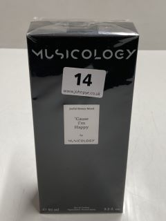 MUSICOLOGY 'CAUSE IM HAPPY' EAU DE PARFUM - 95ML - RRP £220